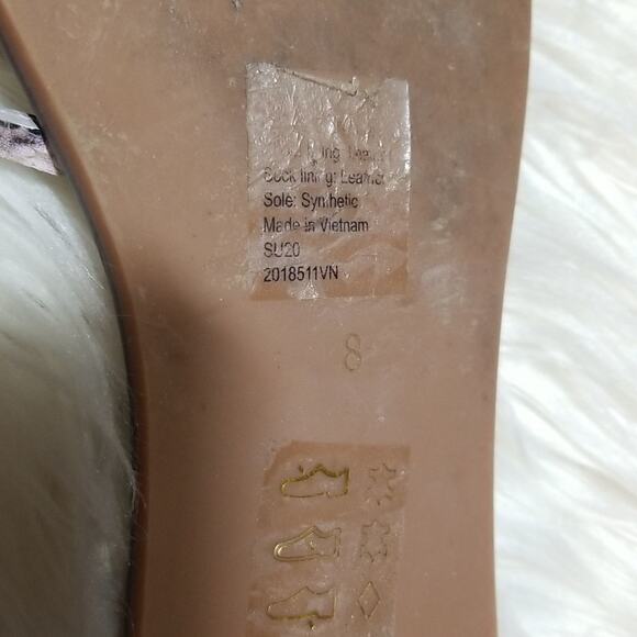 Madewell Tracie Crisscross Snakeskin Print Leather Slide Sandals - Picture 7 of 7